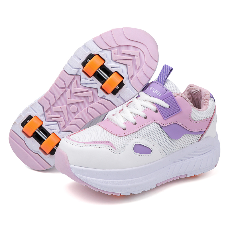 Women'S Shoes - Çocuklar için 4 Tekerlekli, Çıkarılabilir Tekerlekli