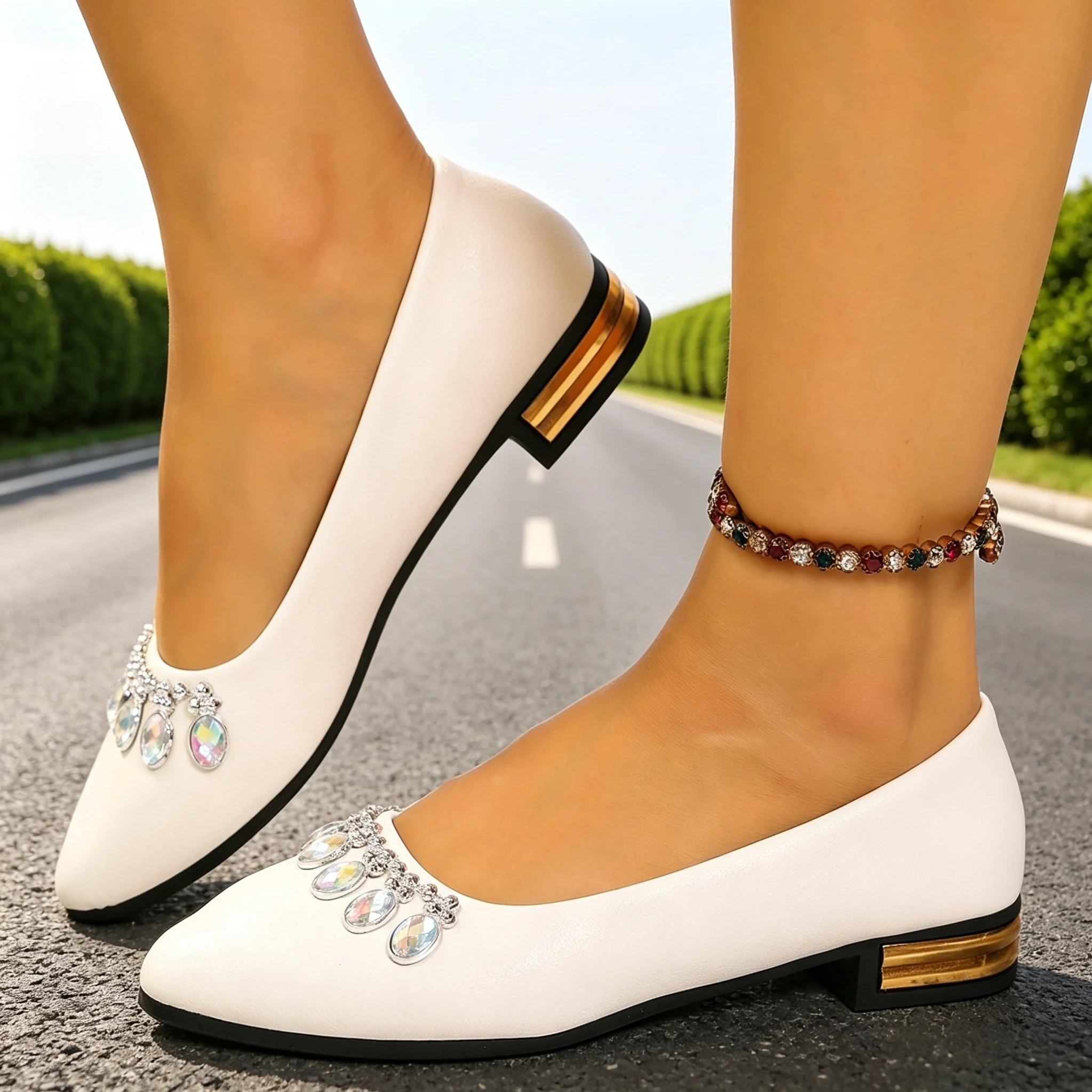 Women'S Shoes - Kadın Düz Ayakkabılar Sivri Burun Bale