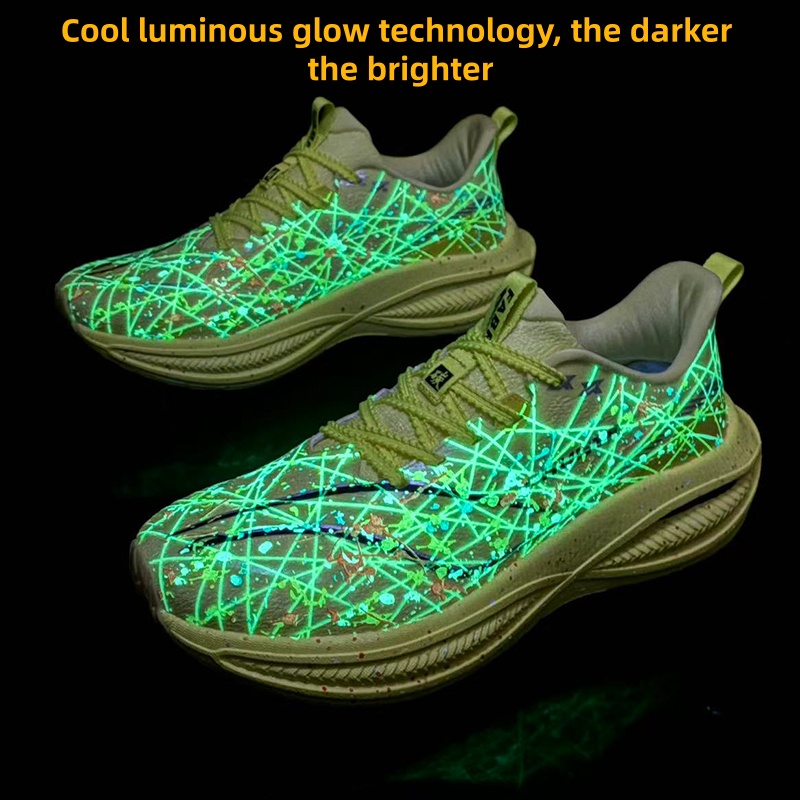 Yeni erkek koşu ayakkabıları ı - Reflective Night Running Shoes incelemesi ve fiyatı
