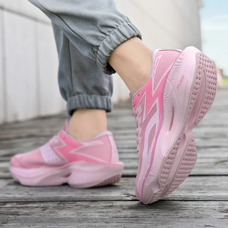 Koşu Ayakkabıları Karbon Levha - Breathable Mesh Athletic Shoes incelemesi ve fiyatı