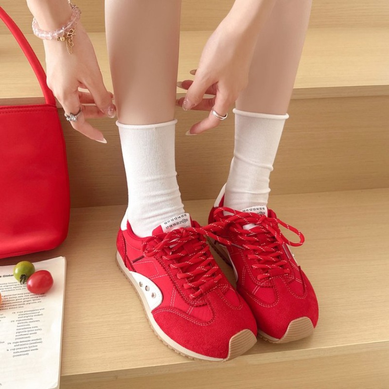 Retro Renk Bloklu Spor Ayakkab - Running Shoes incelemesi ve fiyatı