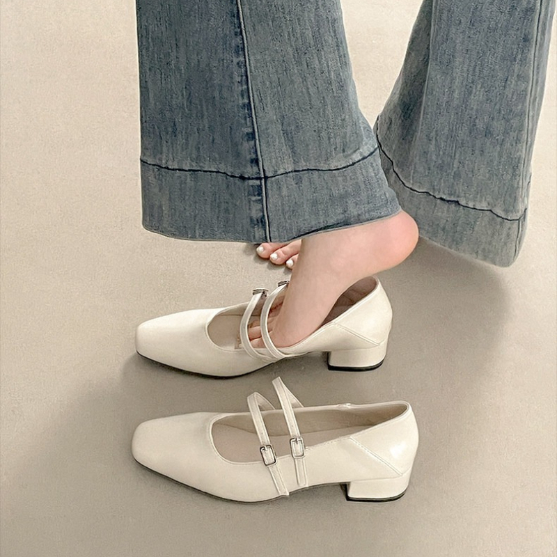 Kare Burunlu Düşük Topuklu Kad - Women'S Shoes incelemesi ve fiyatı